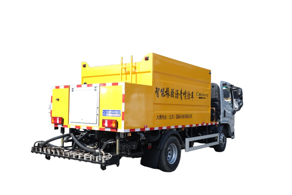 Shaanxi Automobile（4.5m³）Epoxy adhesive asphalt spraying vehicle