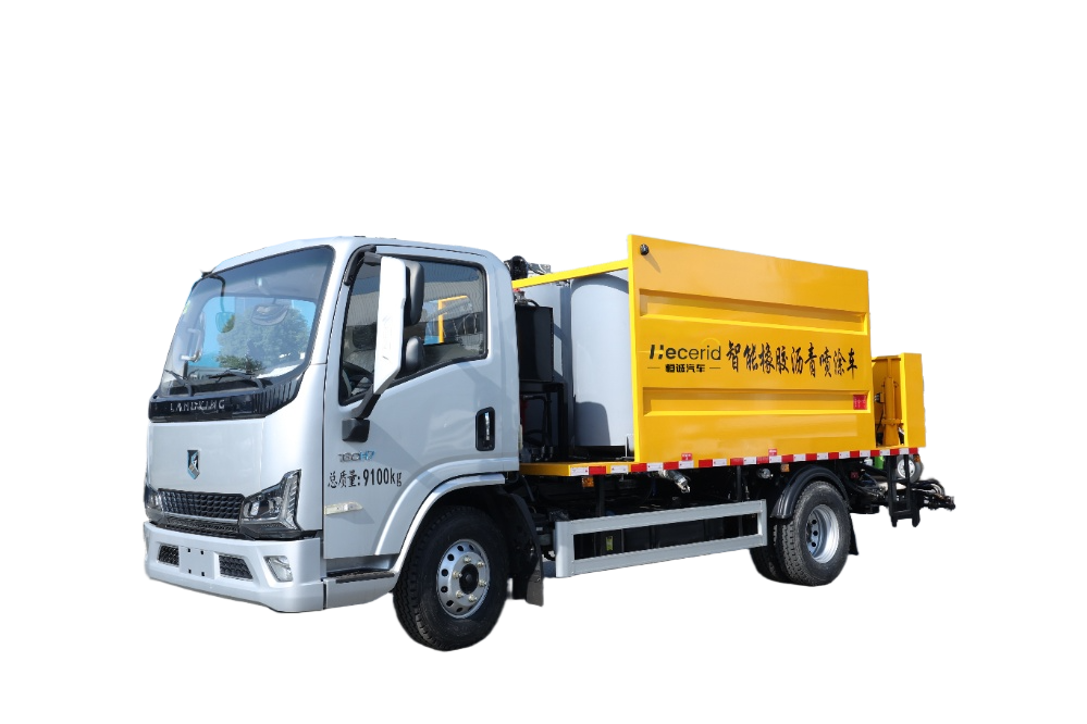 Shaanxi Automobile（4.5m³）Epoxy adhesive asphalt spraying vehicle